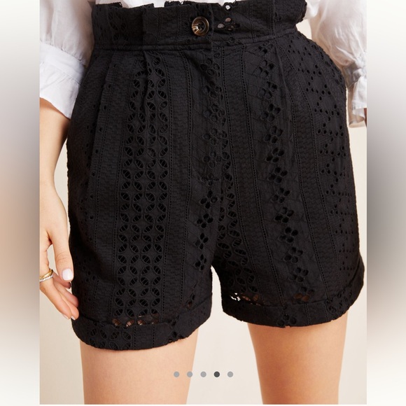 Moon River Pants - Anthropologie Moon River Elizabeth Eyelet Women's Shorts